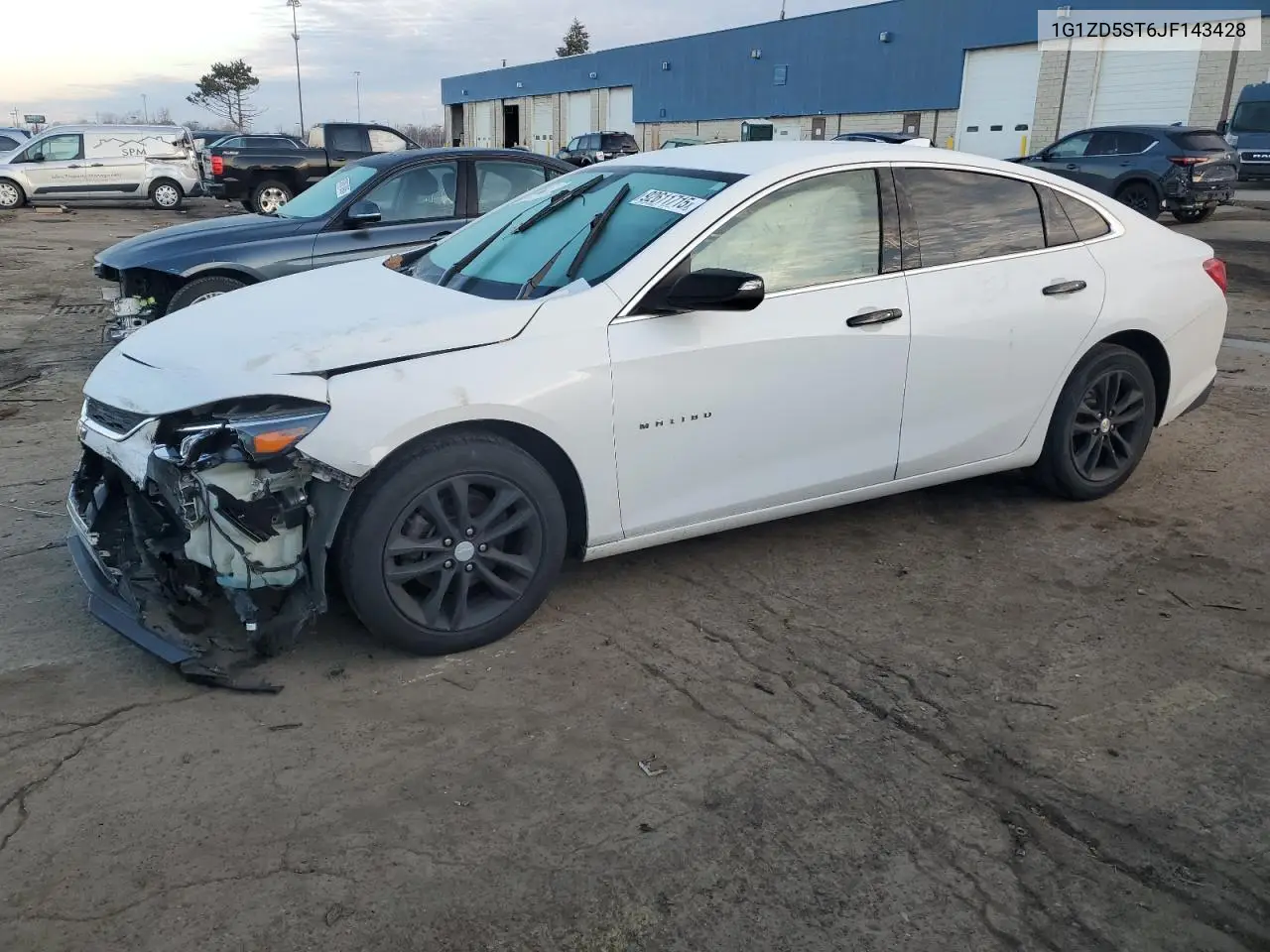 1G1ZD5ST6JF143428 2018 Chevrolet Malibu Lt