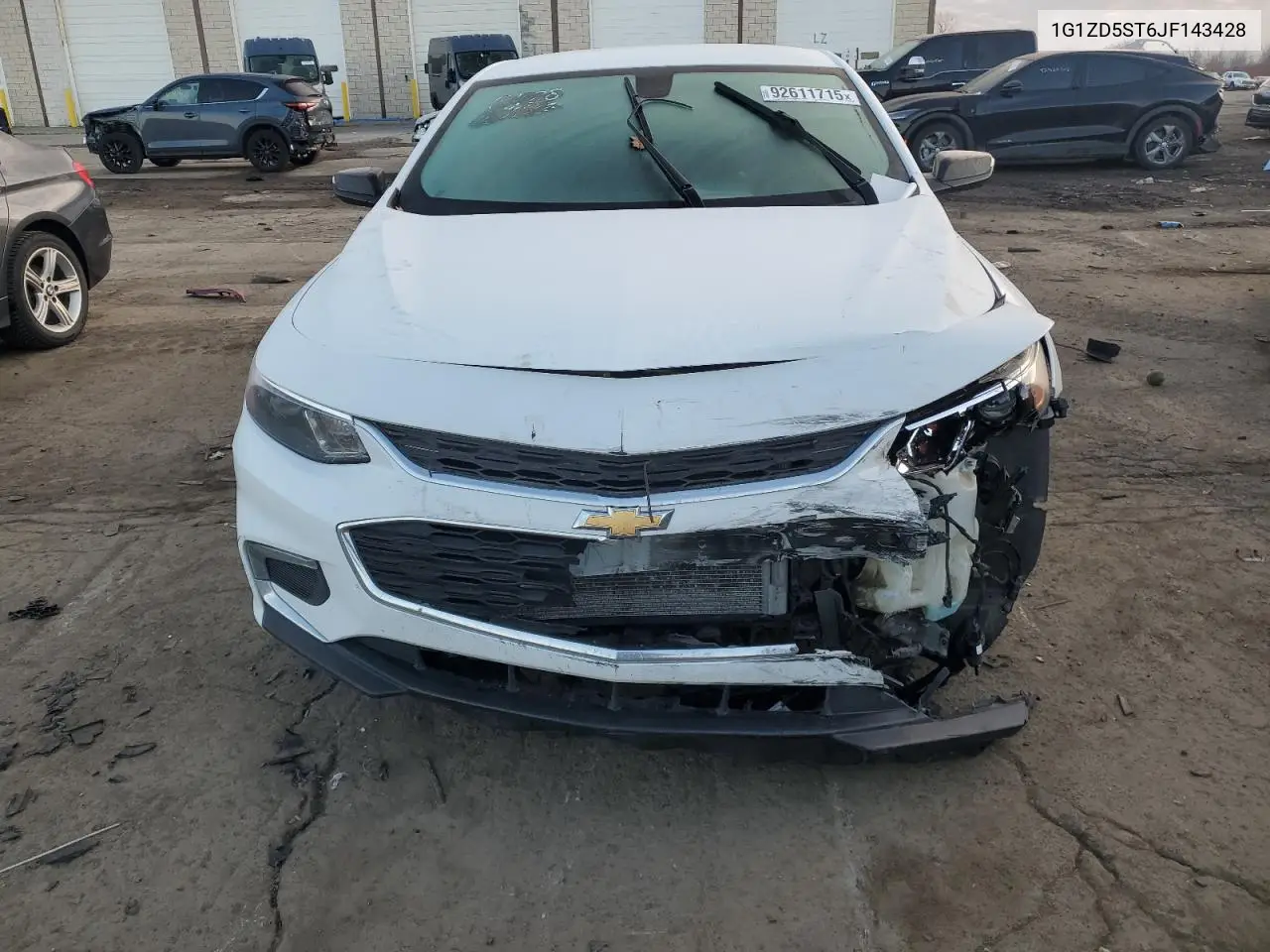 1G1ZD5ST6JF143428 2018 Chevrolet Malibu Lt