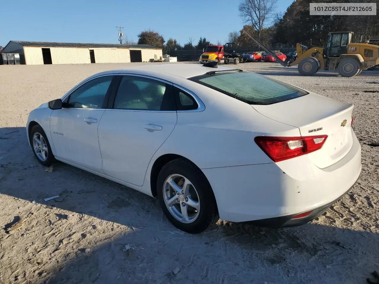 1G1ZC5ST4JF212605 2018 Chevrolet Malibu Ls
