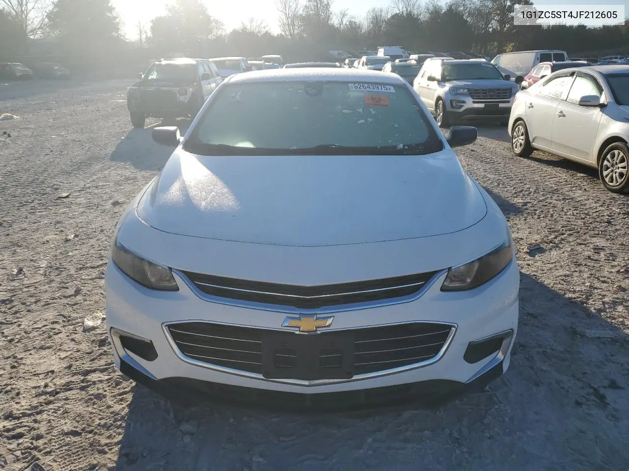 1G1ZC5ST4JF212605 2018 Chevrolet Malibu Ls