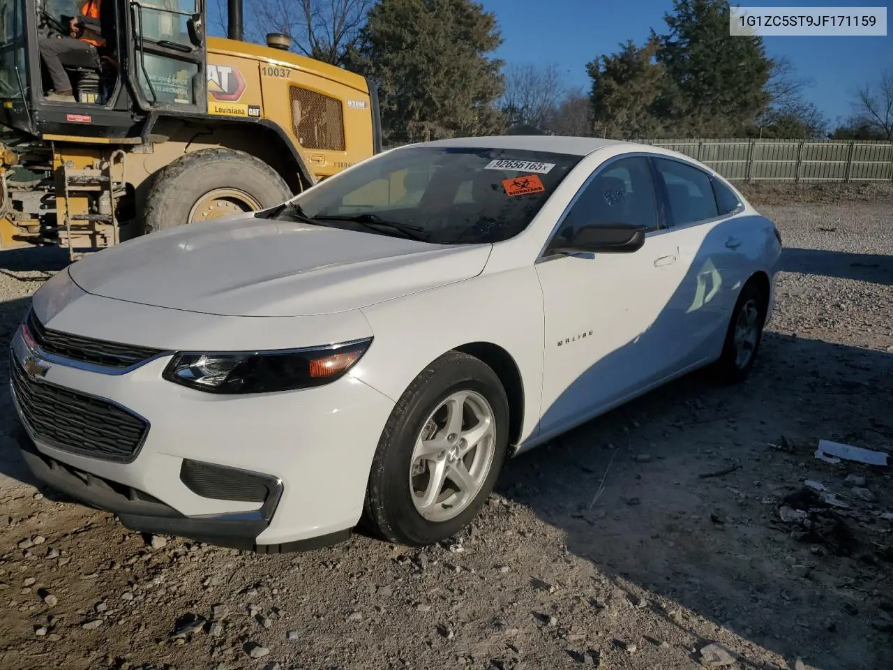 1G1ZC5ST9JF171159 2018 Chevrolet Malibu Ls