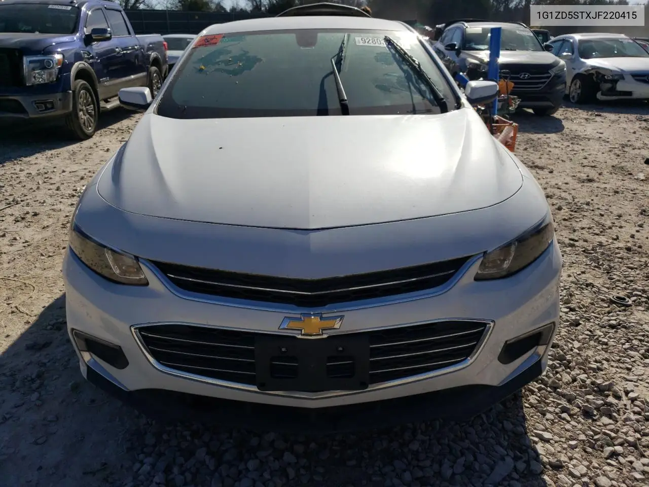 1G1ZD5STXJF220415 2018 Chevrolet Malibu Lt