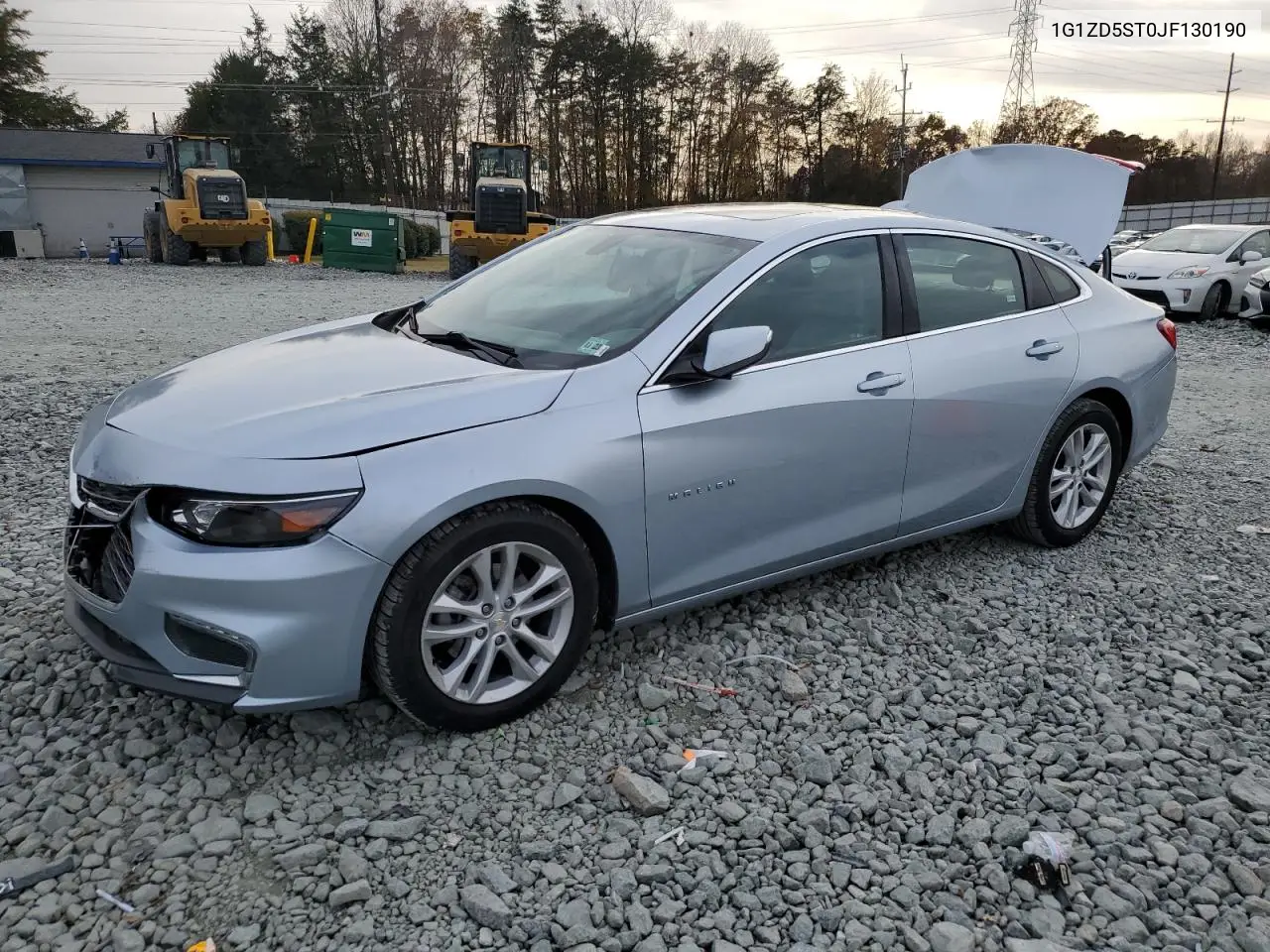 1G1ZD5ST0JF130190 2018 Chevrolet Malibu Lt
