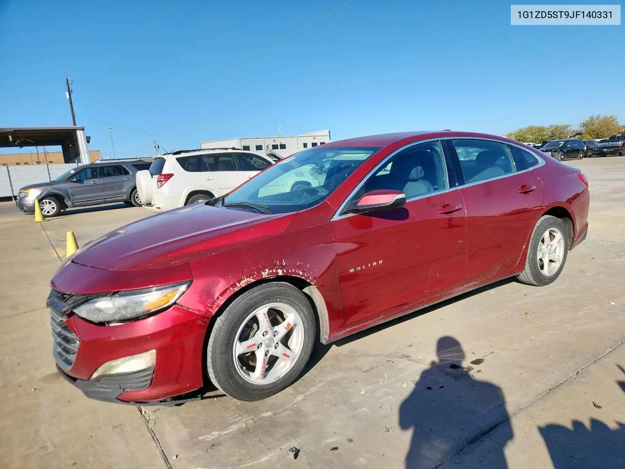 1G1ZD5ST9JF140331 2018 Chevrolet Malibu Lt