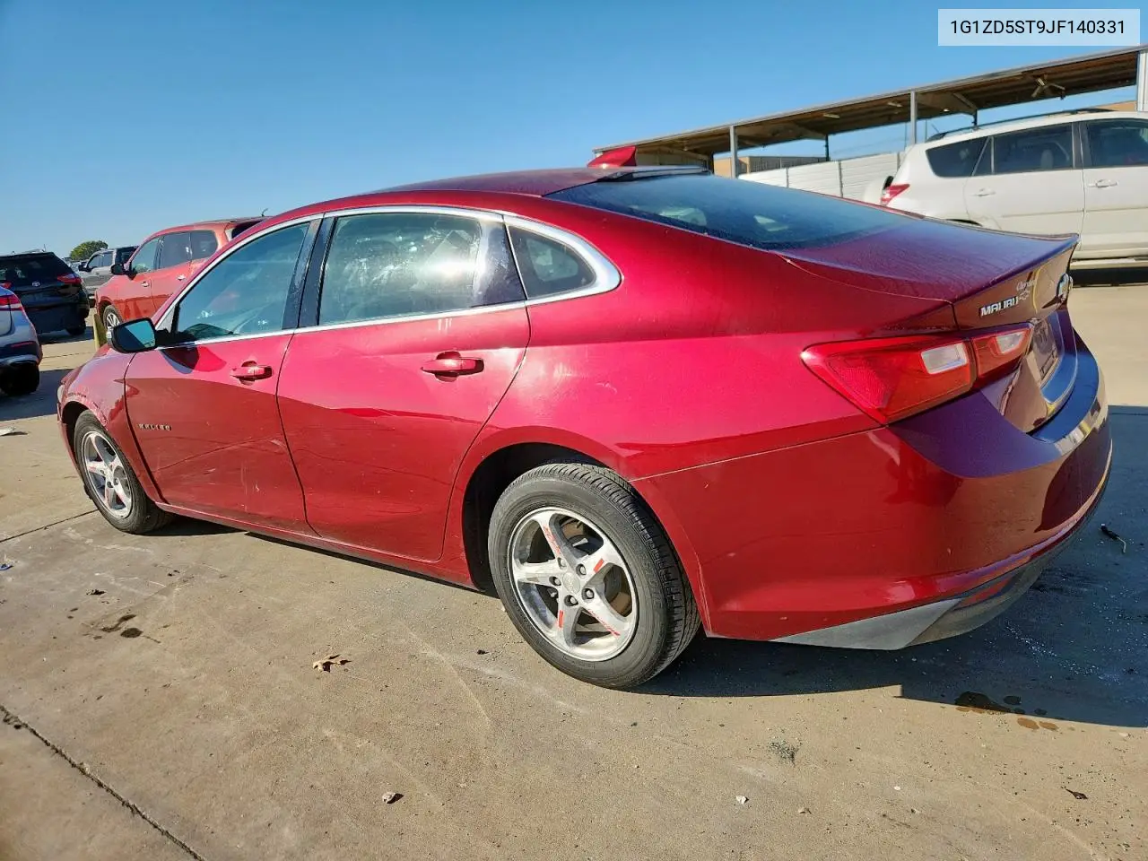 1G1ZD5ST9JF140331 2018 Chevrolet Malibu Lt