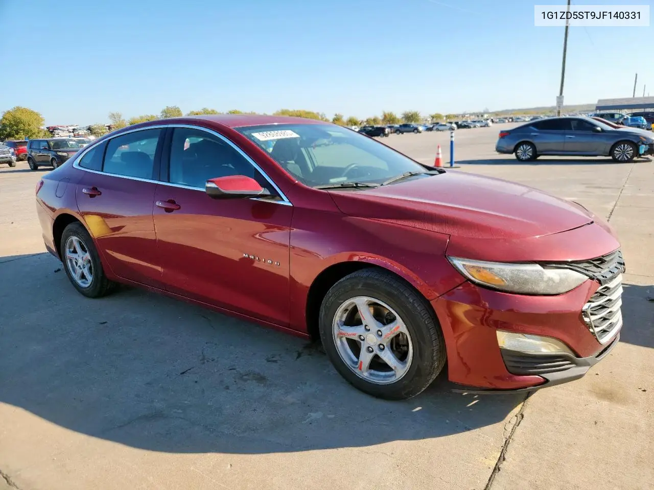 1G1ZD5ST9JF140331 2018 Chevrolet Malibu Lt