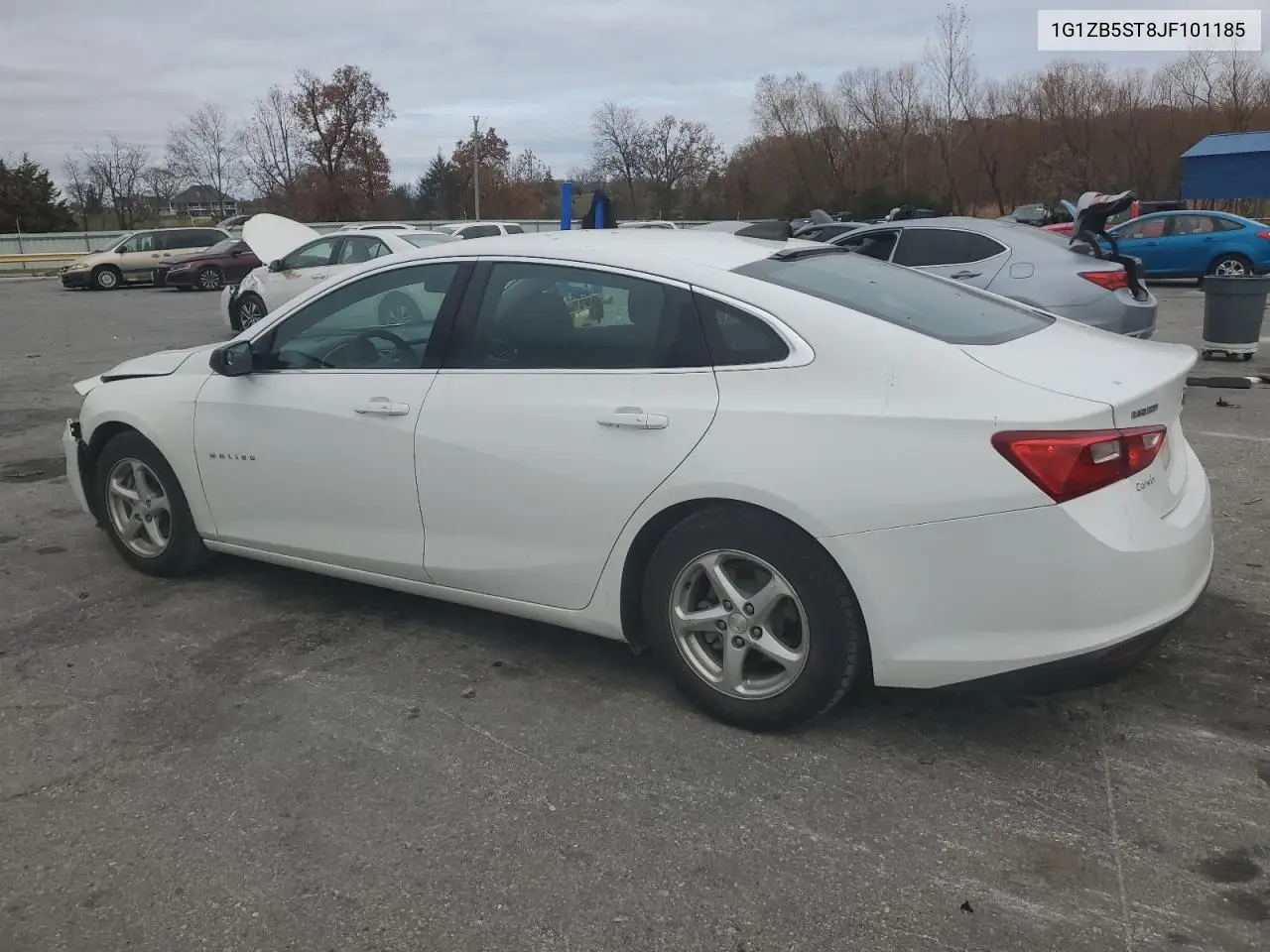 1G1ZB5ST8JF101185 2018 Chevrolet Malibu Ls