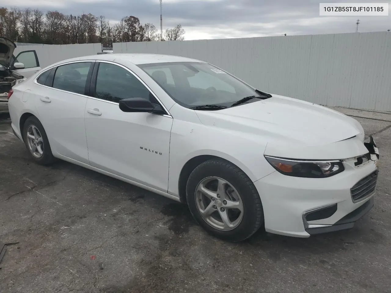 1G1ZB5ST8JF101185 2018 Chevrolet Malibu Ls