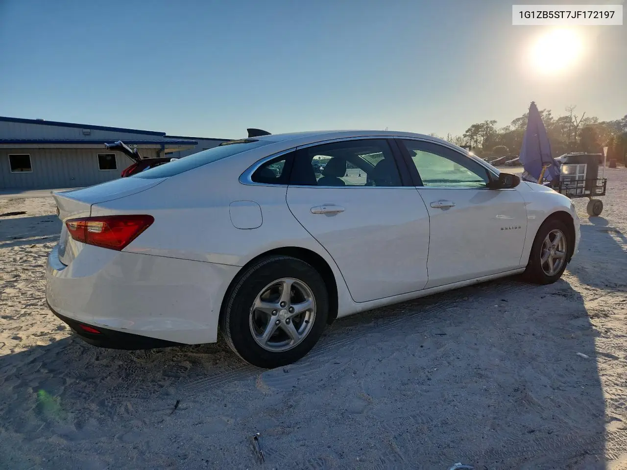 1G1ZB5ST7JF172197 2018 Chevrolet Malibu Ls