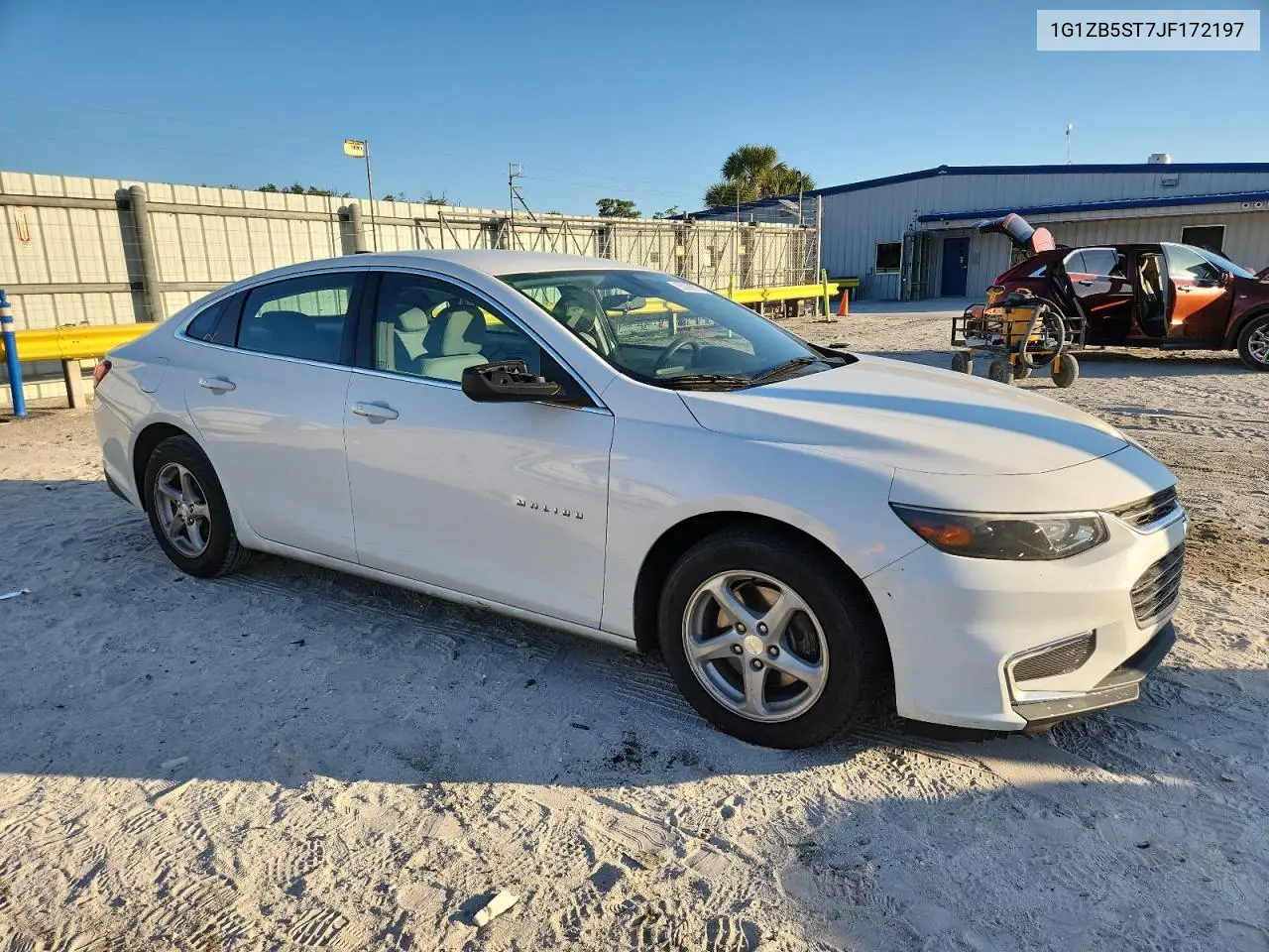 1G1ZB5ST7JF172197 2018 Chevrolet Malibu Ls