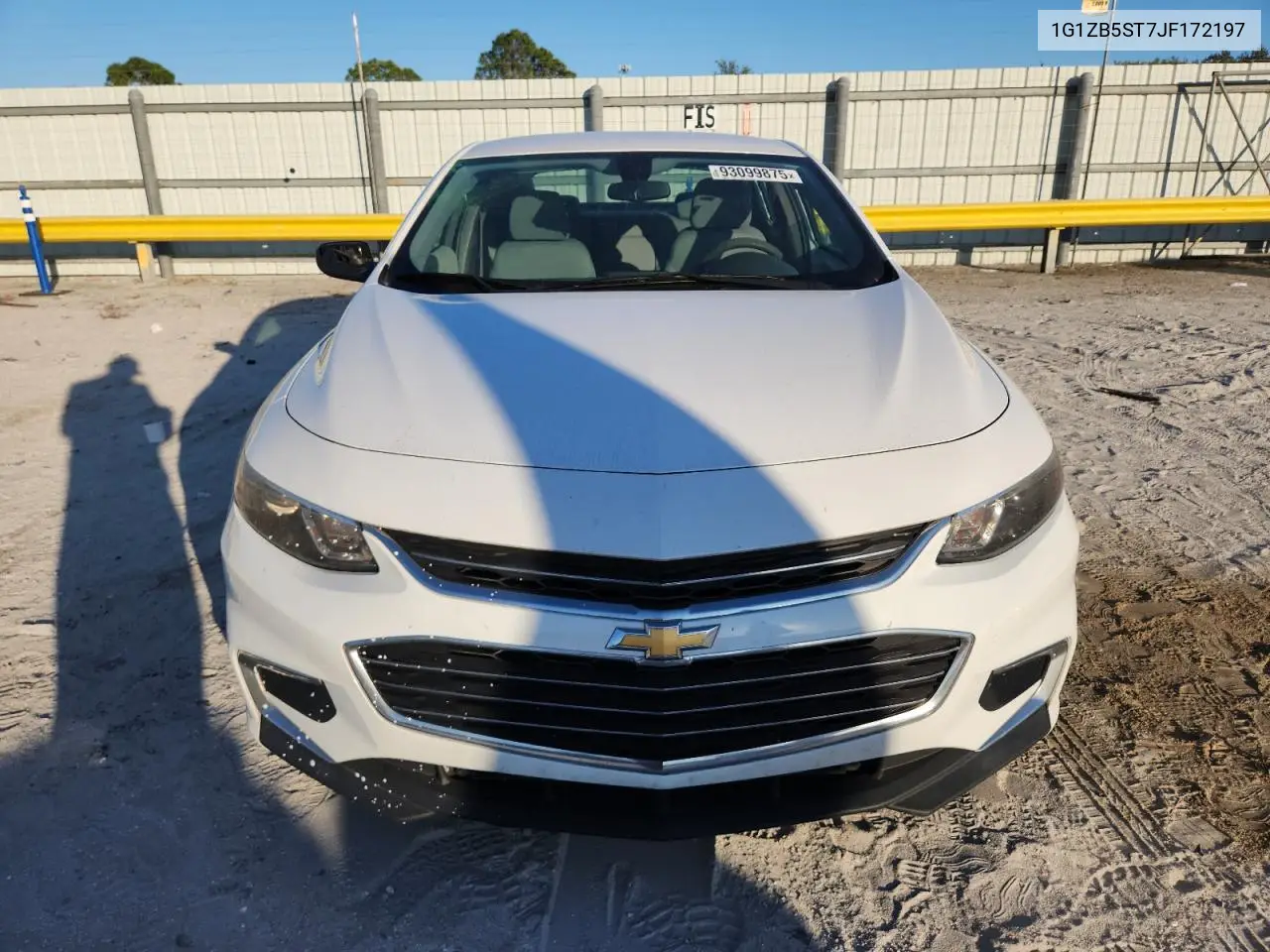 1G1ZB5ST7JF172197 2018 Chevrolet Malibu Ls