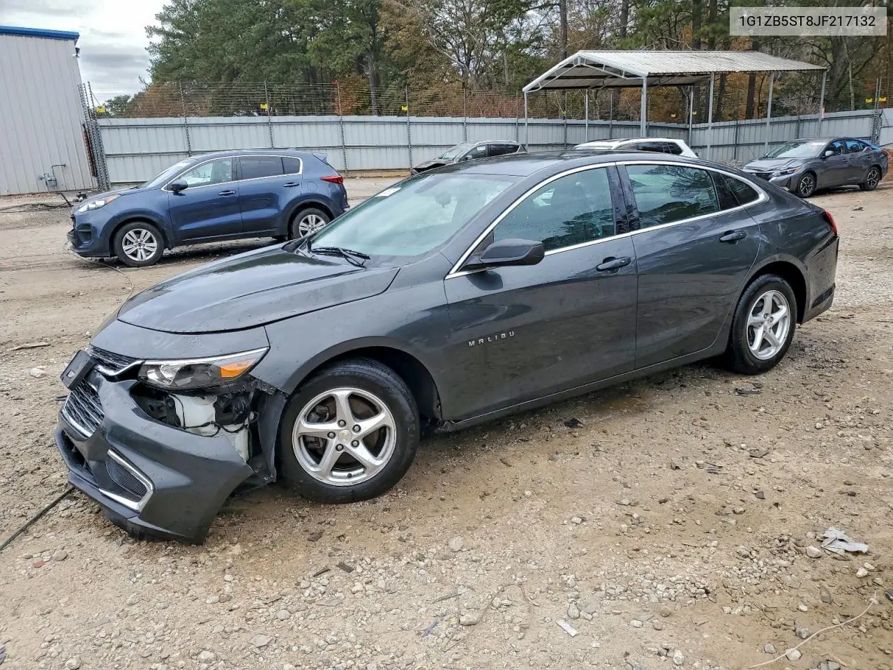 1G1ZB5ST8JF217132 2018 Chevrolet Malibu Ls