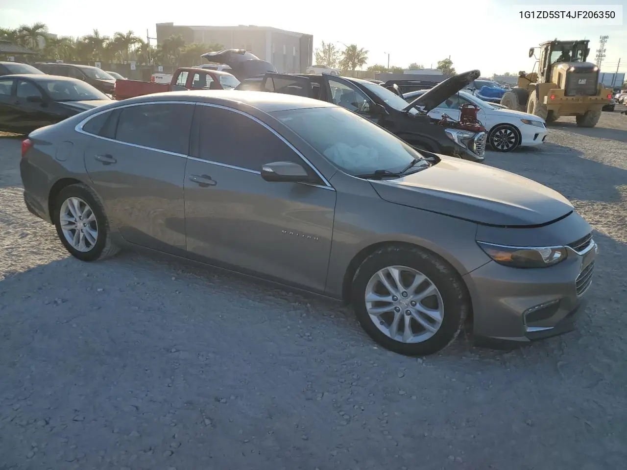 1G1ZD5ST4JF206350 2018 Chevrolet Malibu Lt