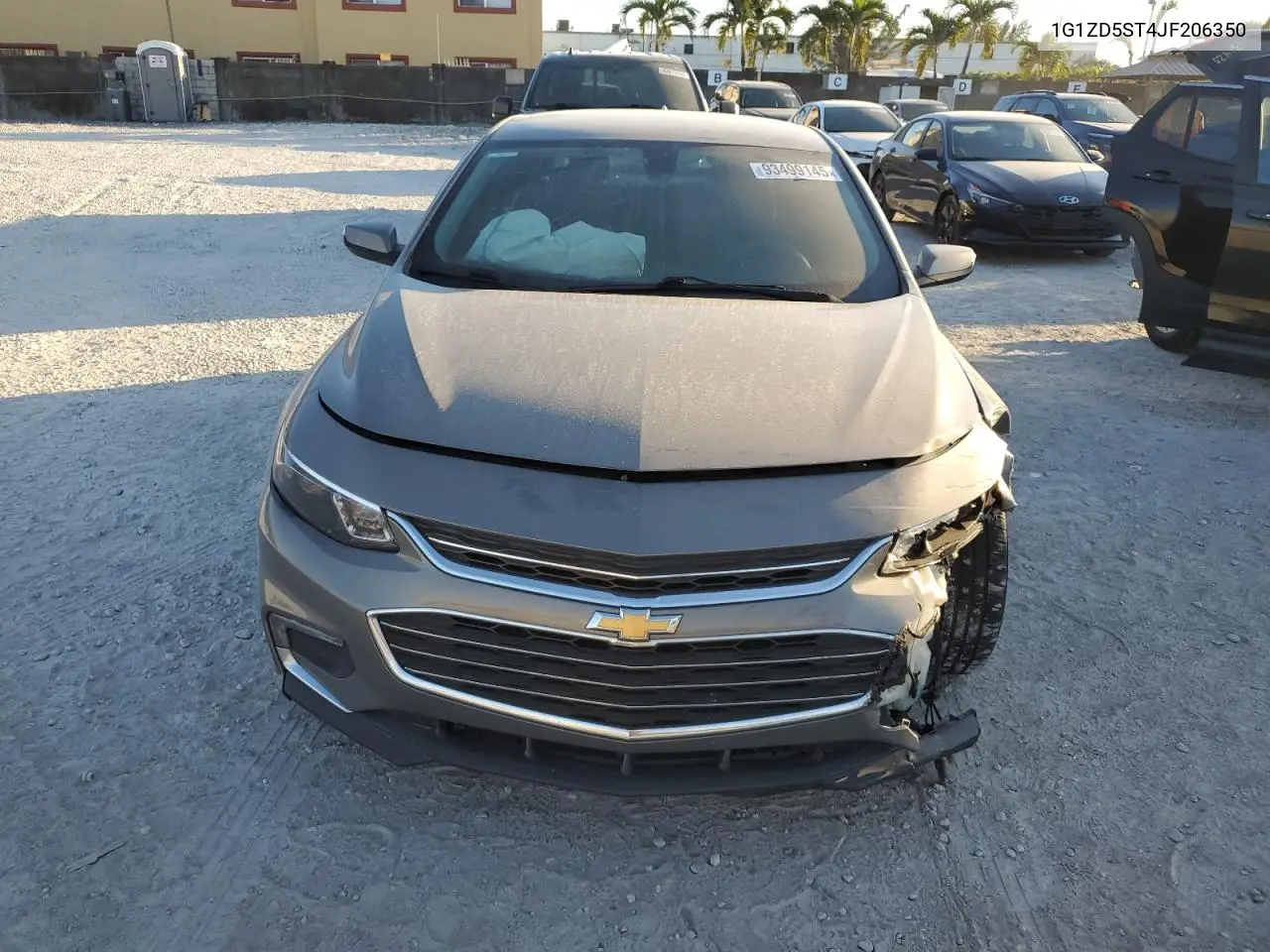 1G1ZD5ST4JF206350 2018 Chevrolet Malibu Lt