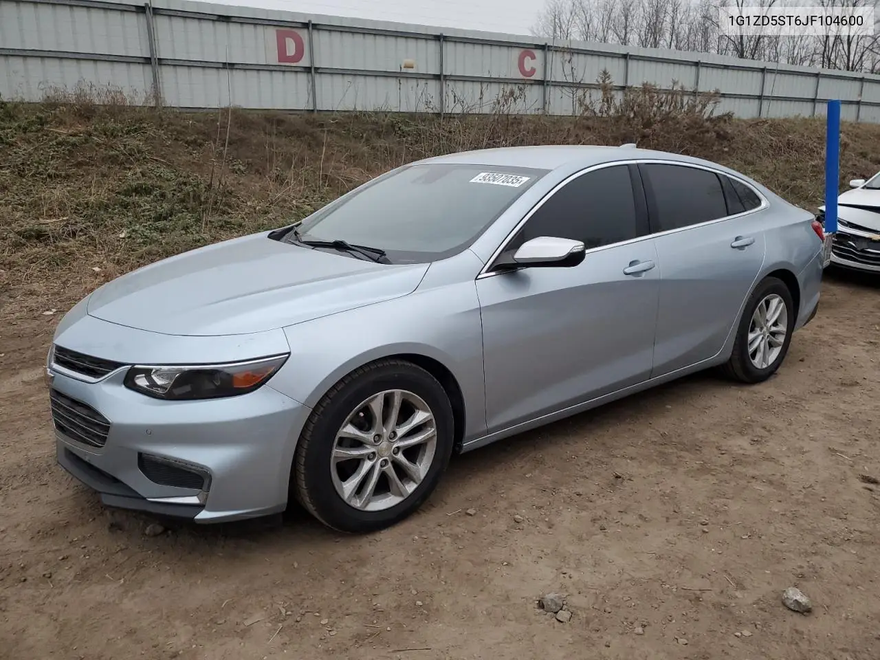 1G1ZD5ST6JF104600 2018 Chevrolet Malibu Lt