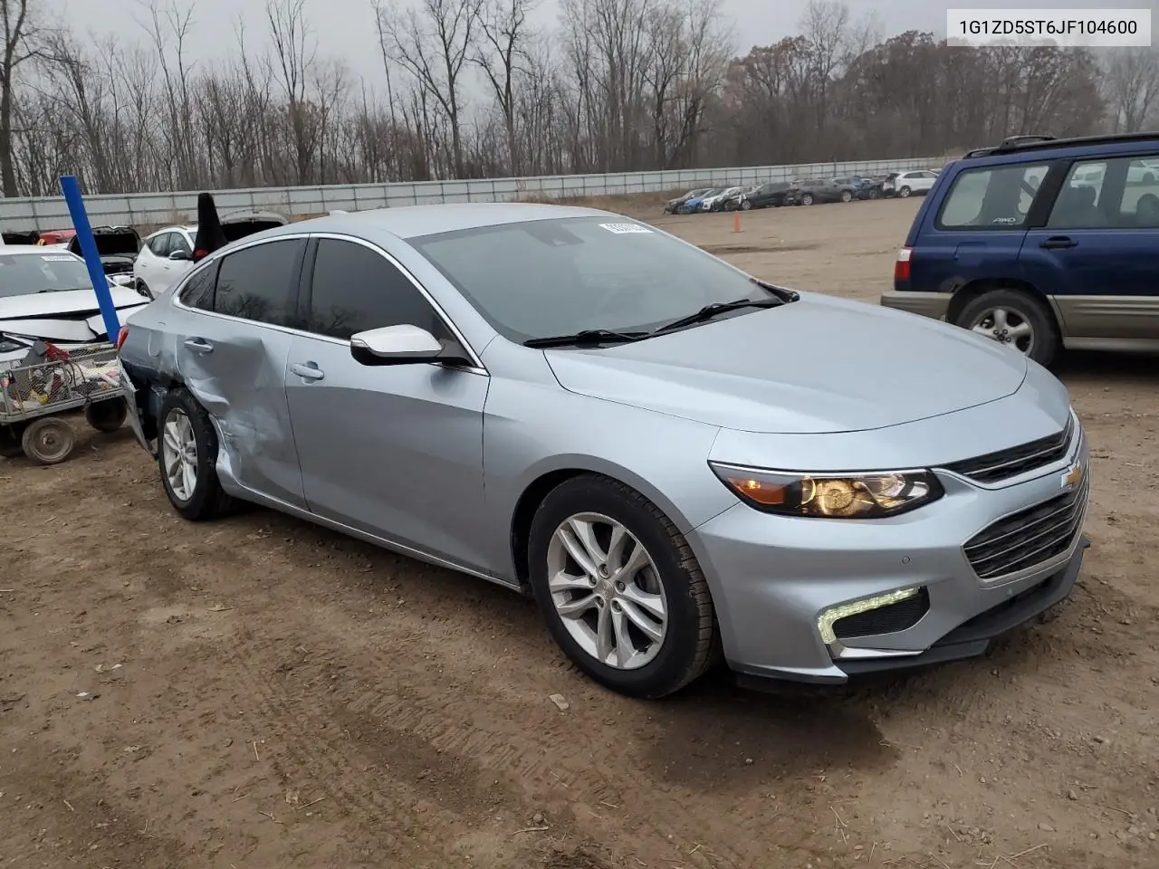 1G1ZD5ST6JF104600 2018 Chevrolet Malibu Lt