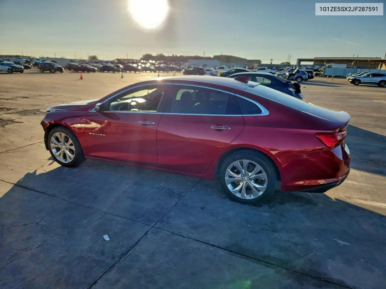 1G1ZE5SX2JF287591 2018 Chevrolet Malibu Premier