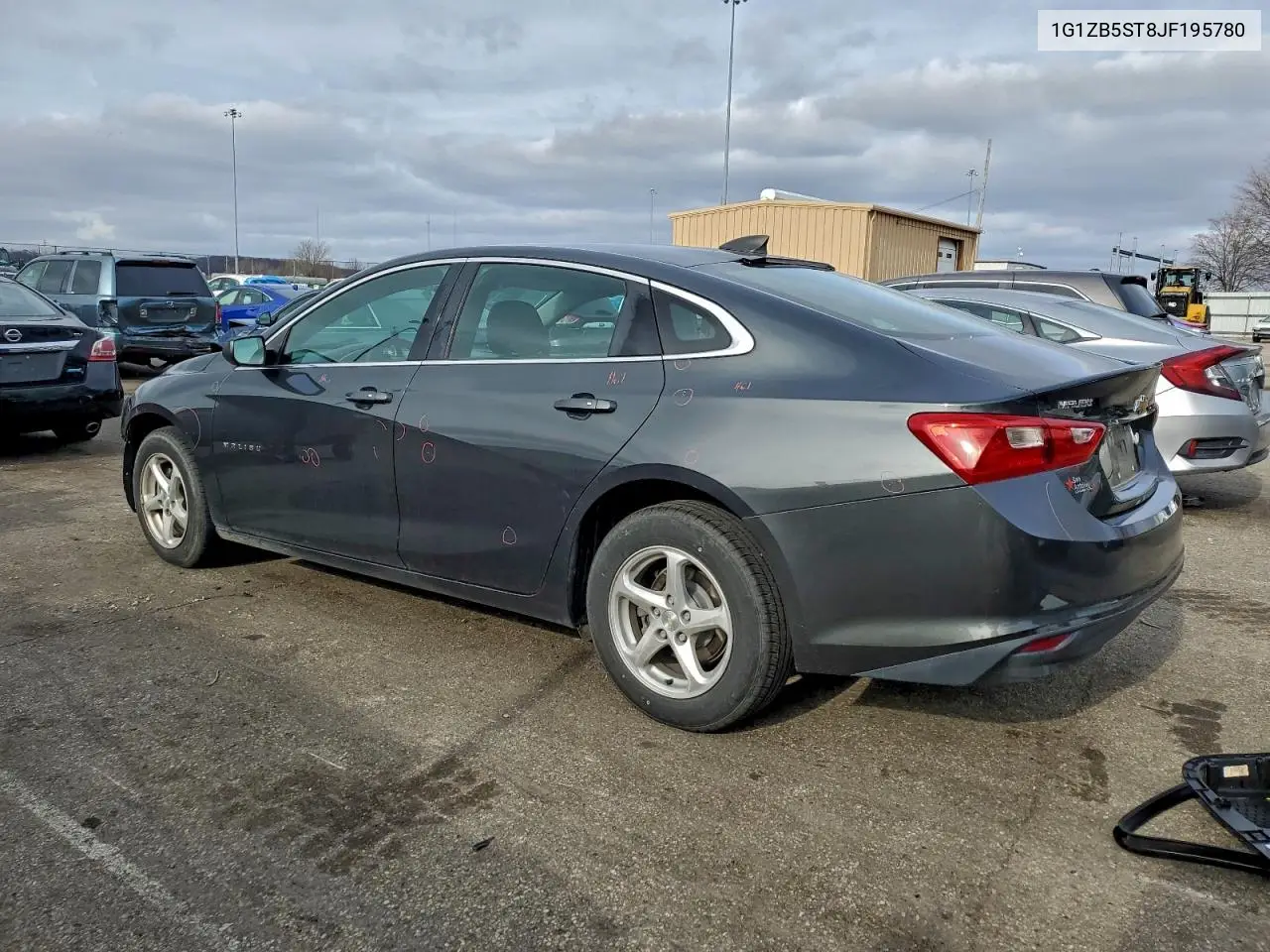 1G1ZB5ST8JF195780 2018 Chevrolet Malibu Ls