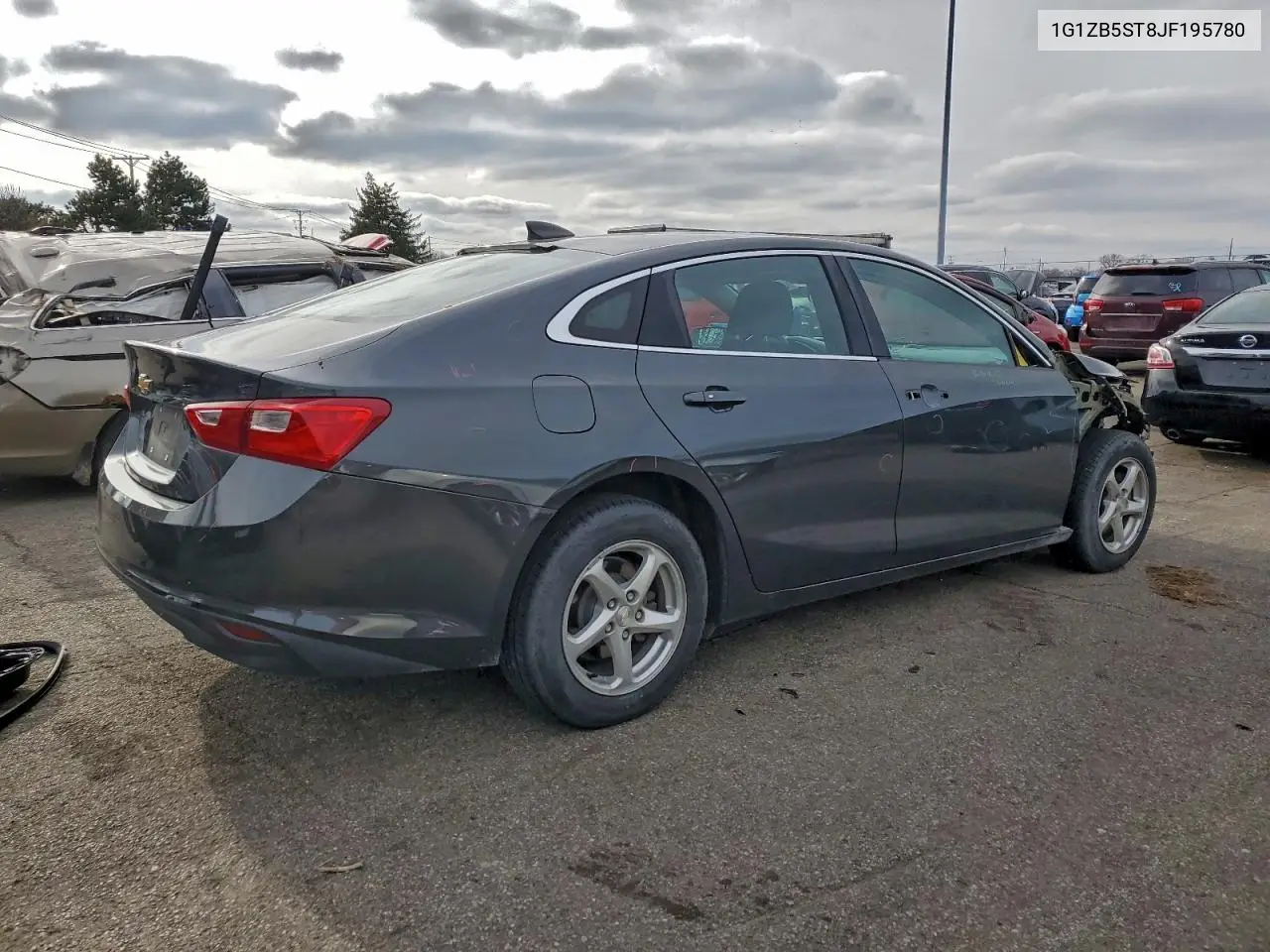 1G1ZB5ST8JF195780 2018 Chevrolet Malibu Ls