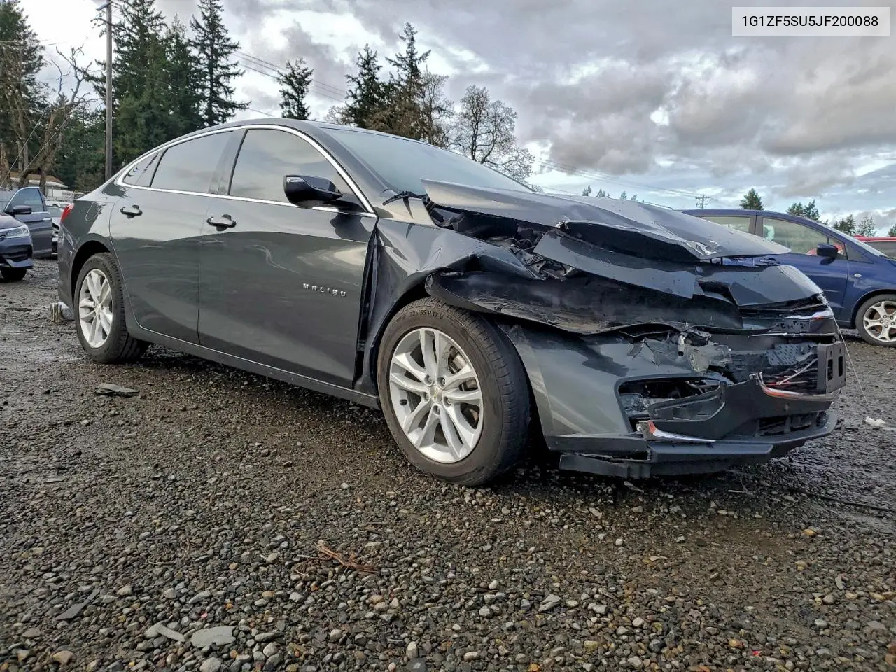 1G1ZF5SU5JF200088 2018 Chevrolet Malibu Hybrid