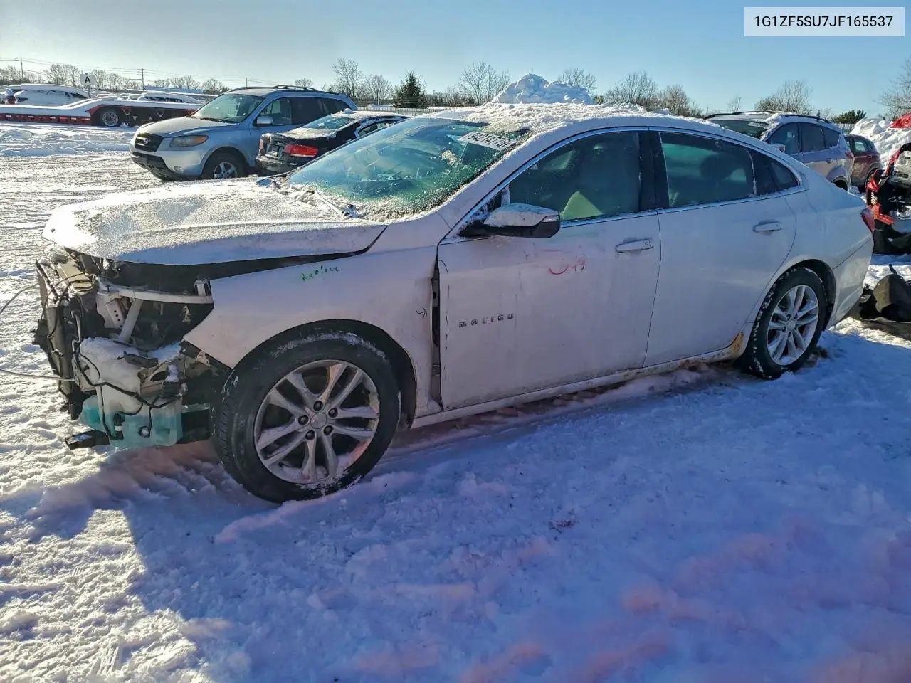 1G1ZF5SU7JF165537 2018 Chevrolet Malibu Hybrid