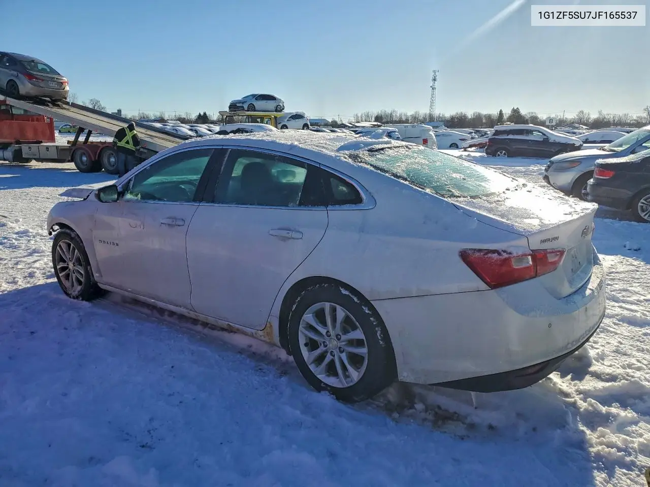1G1ZF5SU7JF165537 2018 Chevrolet Malibu Hybrid