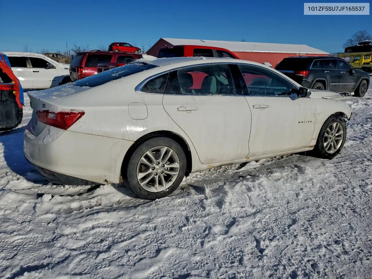 1G1ZF5SU7JF165537 2018 Chevrolet Malibu Hybrid