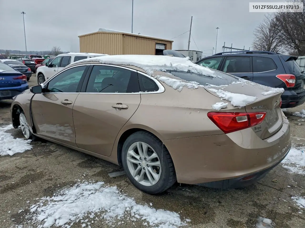 1G1ZF5SU2JF197313 2018 Chevrolet Malibu Hybrid