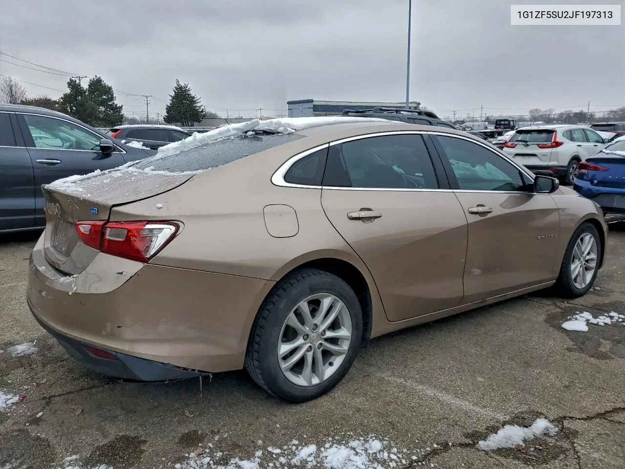 1G1ZF5SU2JF197313 2018 Chevrolet Malibu Hybrid