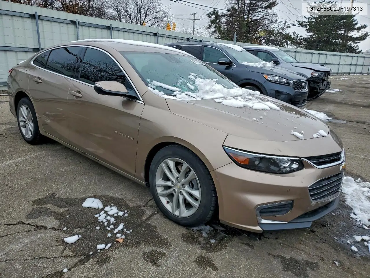 1G1ZF5SU2JF197313 2018 Chevrolet Malibu Hybrid