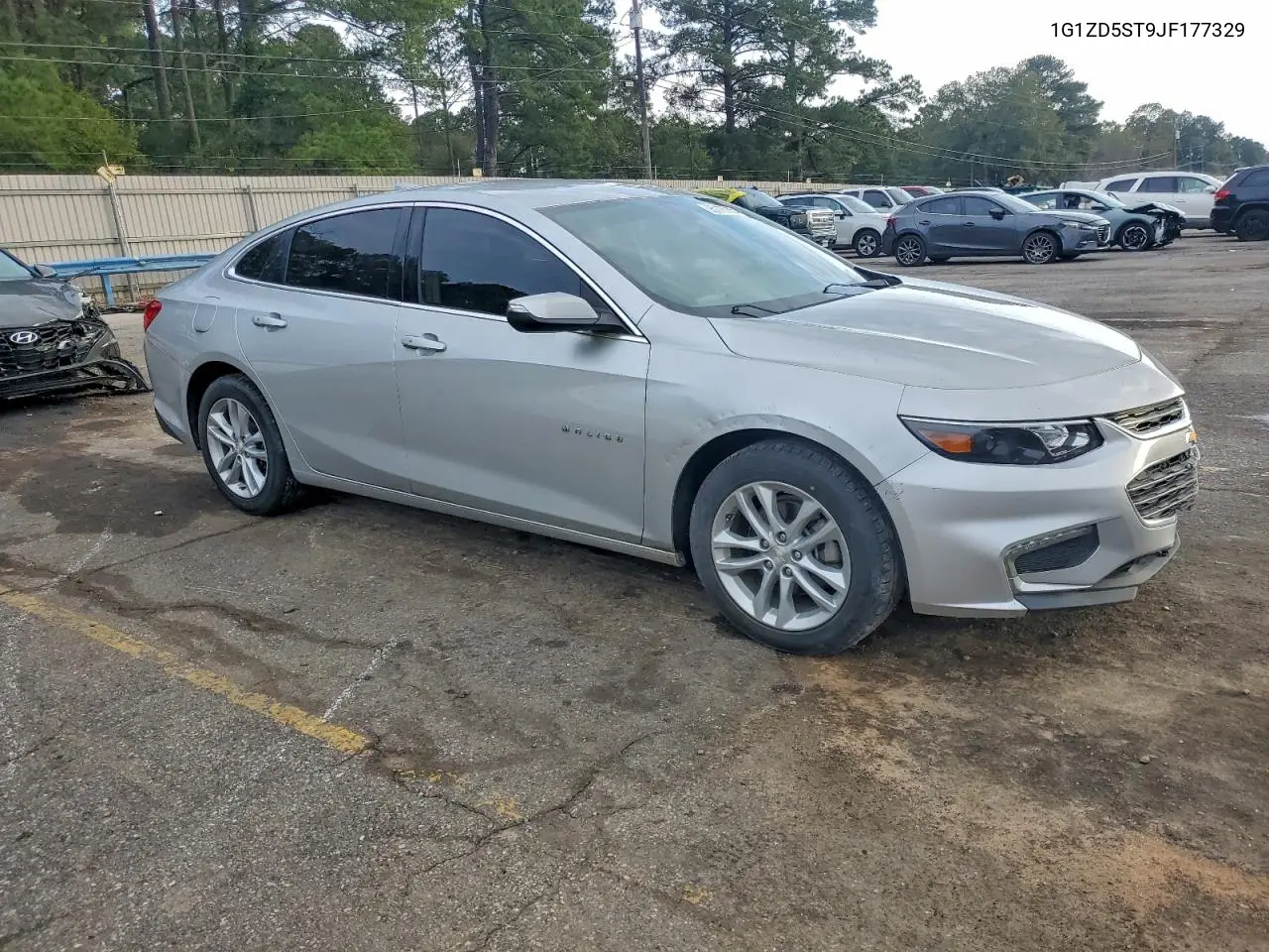 1G1ZD5ST9JF177329 2018 Chevrolet Malibu Lt