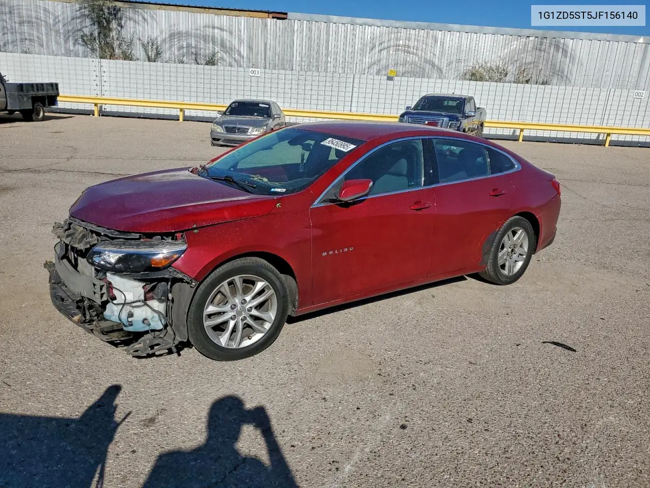1G1ZD5ST5JF156140 2018 Chevrolet Malibu Lt