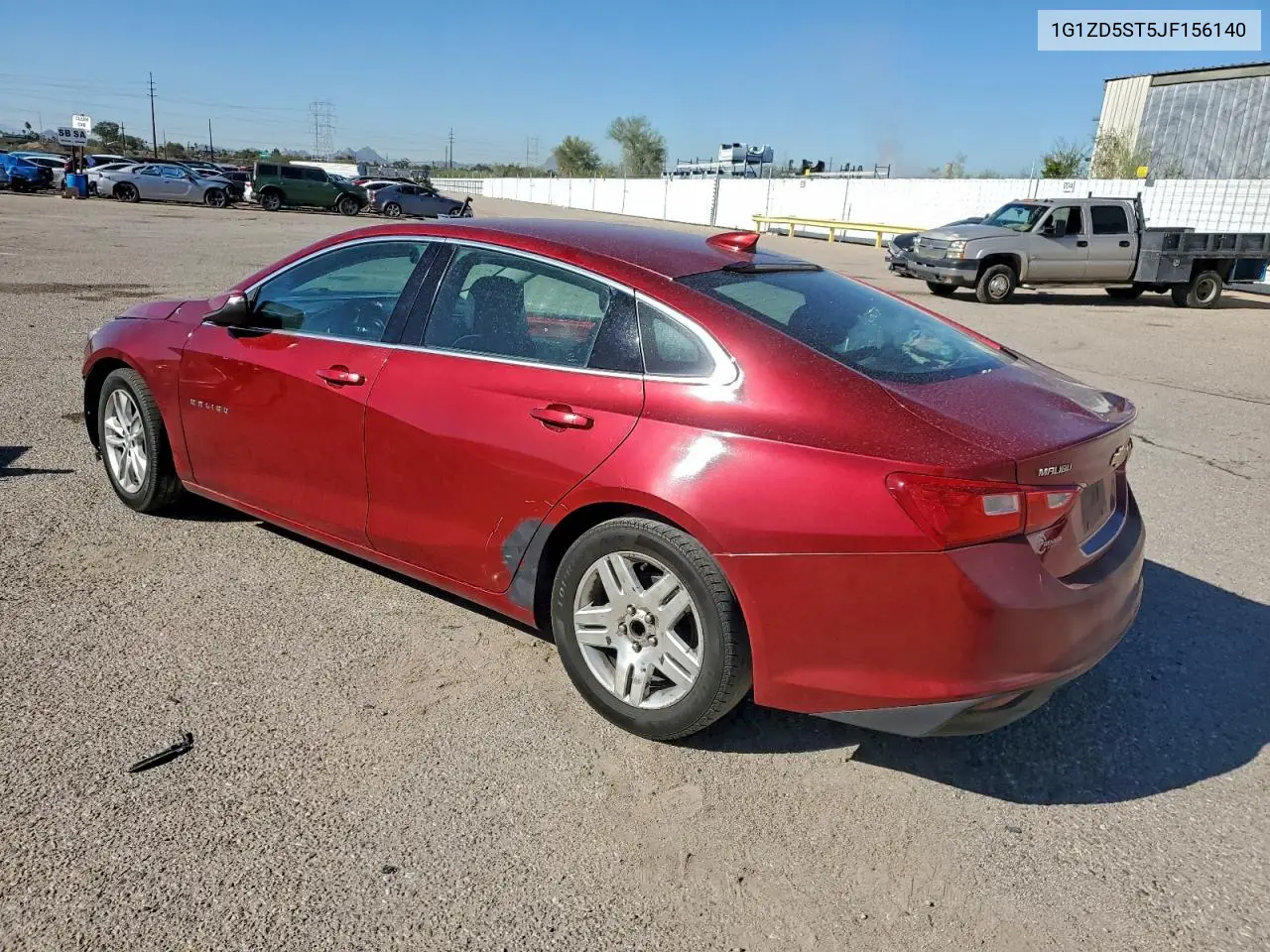 1G1ZD5ST5JF156140 2018 Chevrolet Malibu Lt
