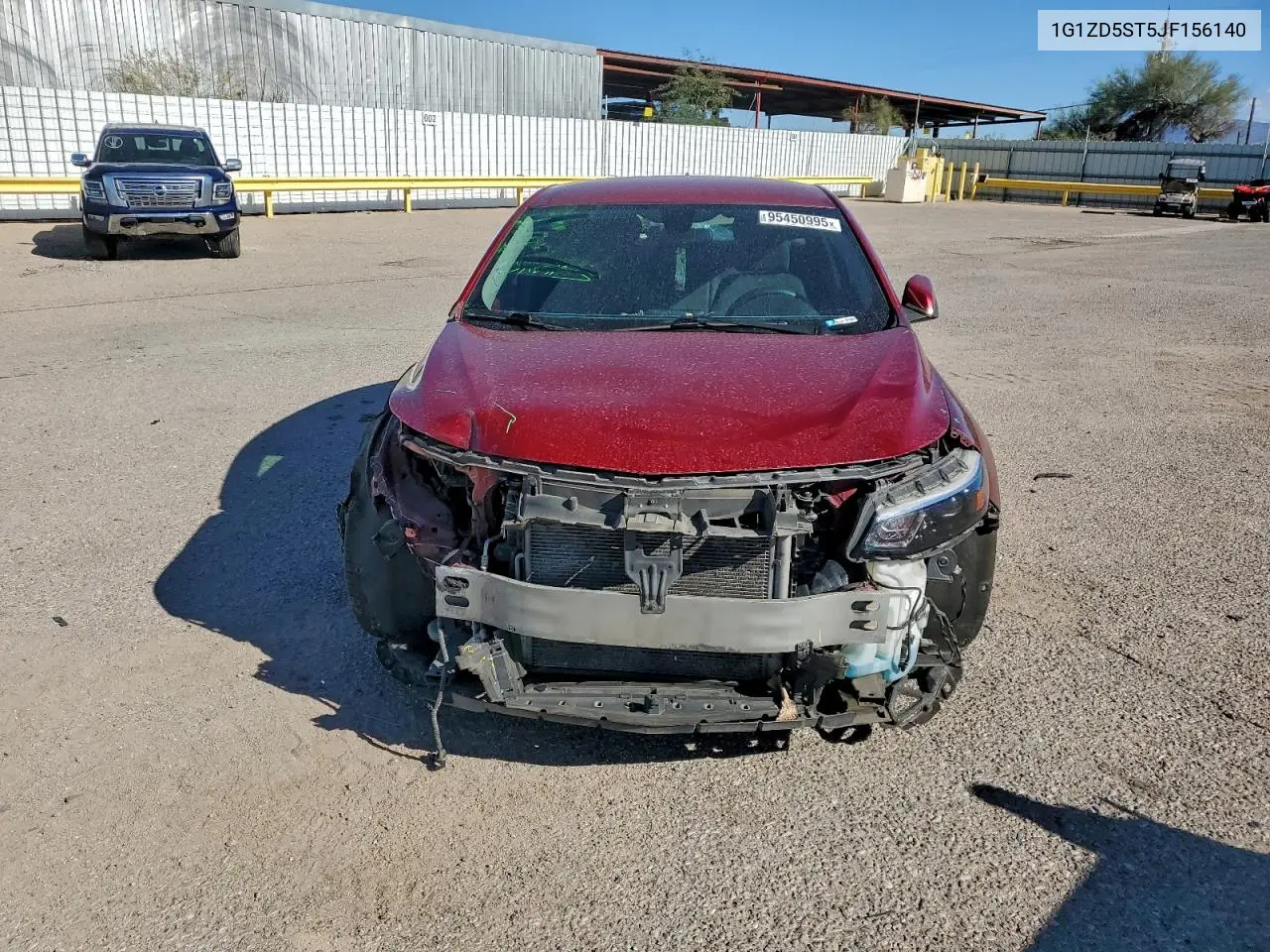 1G1ZD5ST5JF156140 2018 Chevrolet Malibu Lt