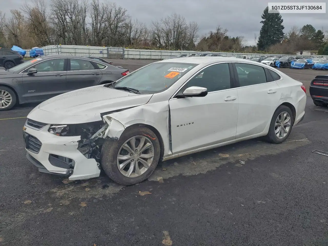 1G1ZD5ST3JF130684 2018 Chevrolet Malibu Lt