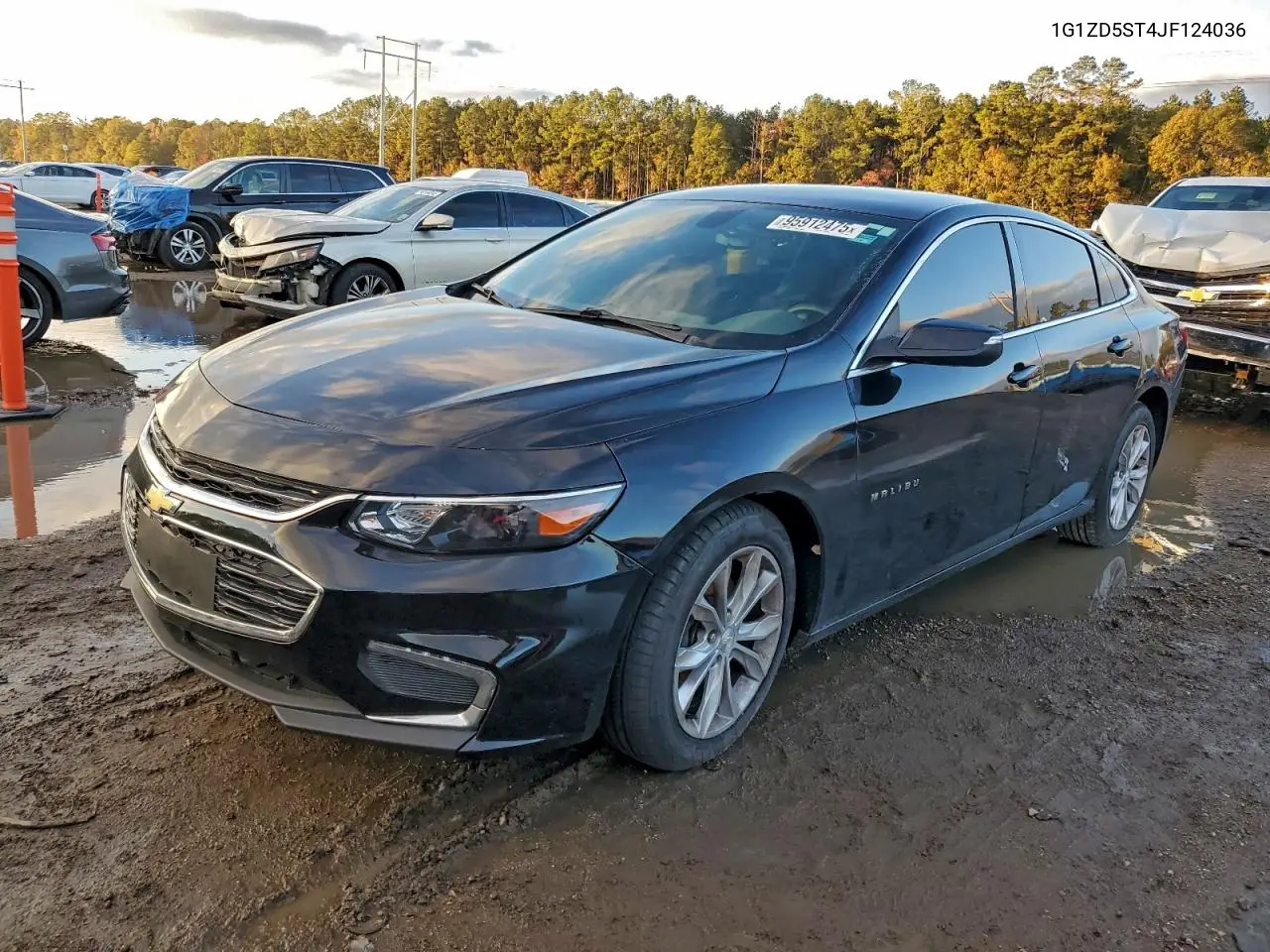 1G1ZD5ST4JF124036 2018 Chevrolet Malibu Lt