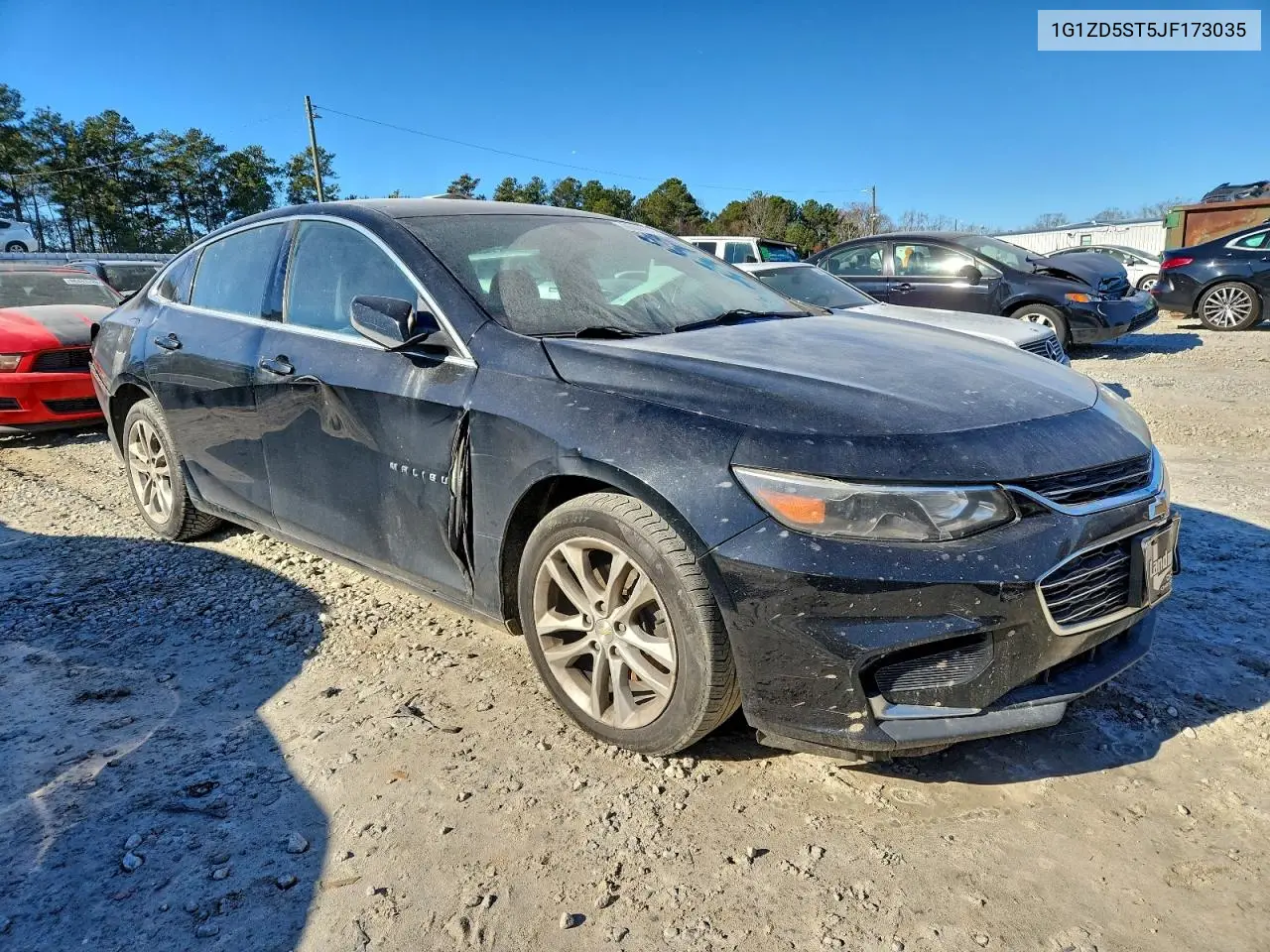 1G1ZD5ST5JF173035 2018 Chevrolet Malibu Lt