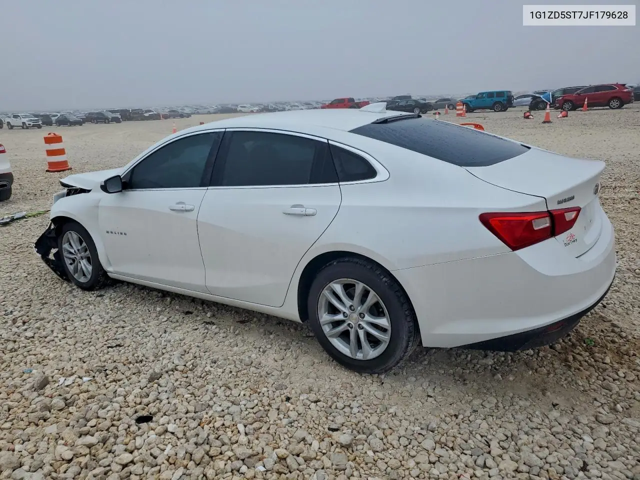 1G1ZD5ST7JF179628 2018 Chevrolet Malibu Lt