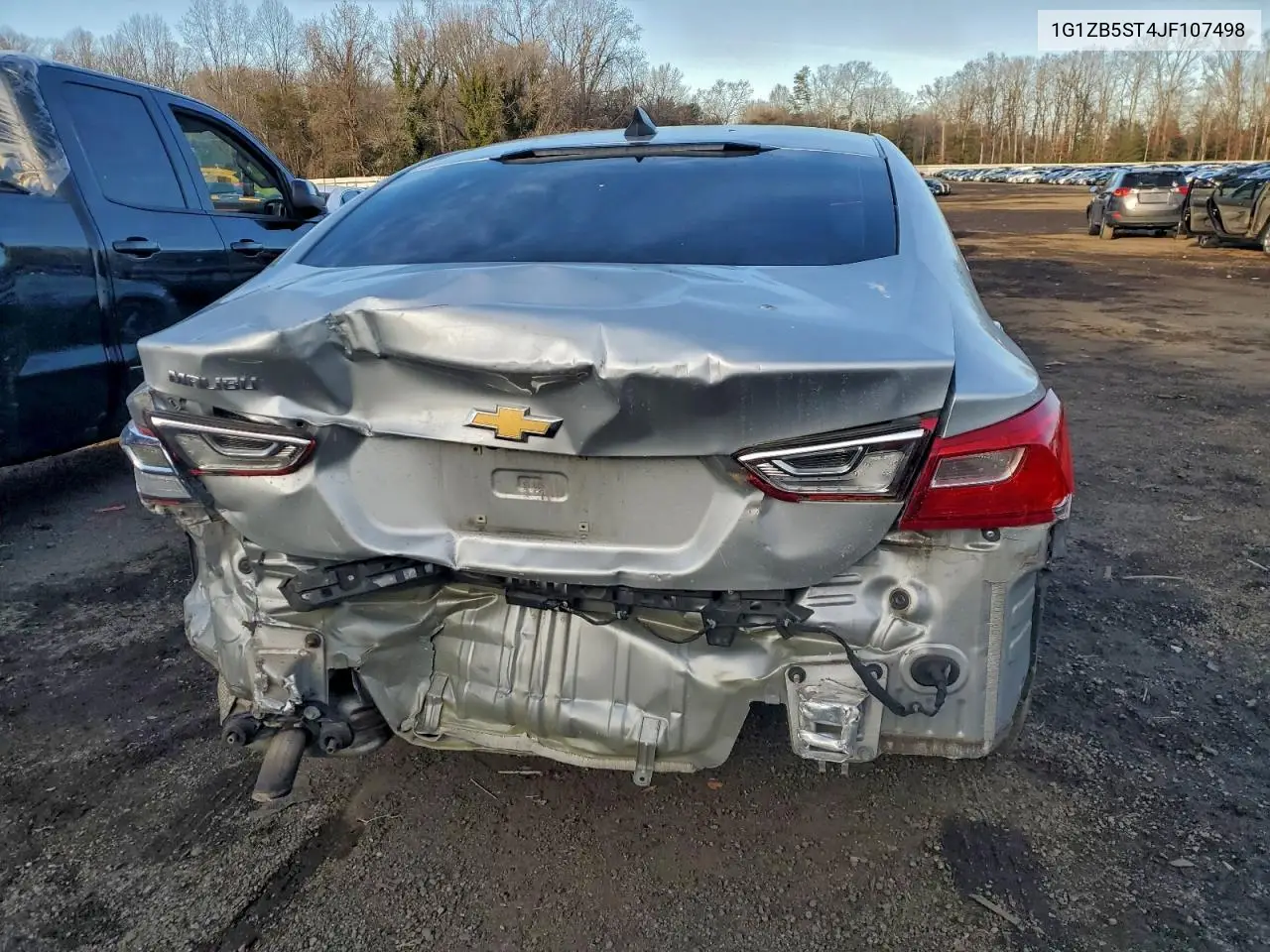 1G1ZB5ST4JF107498 2018 Chevrolet Malibu Ls