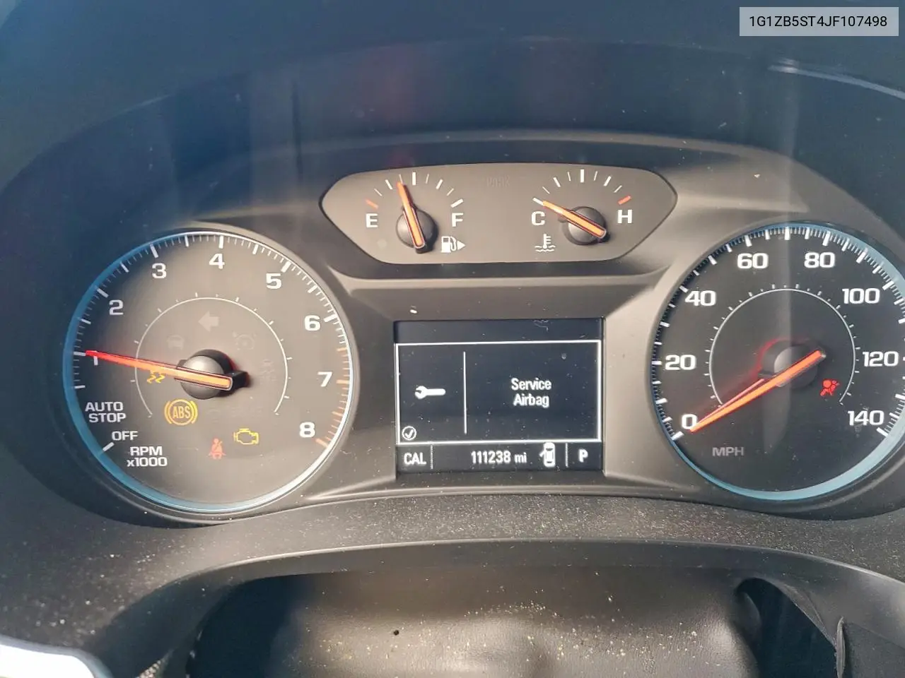 1G1ZB5ST4JF107498 2018 Chevrolet Malibu Ls