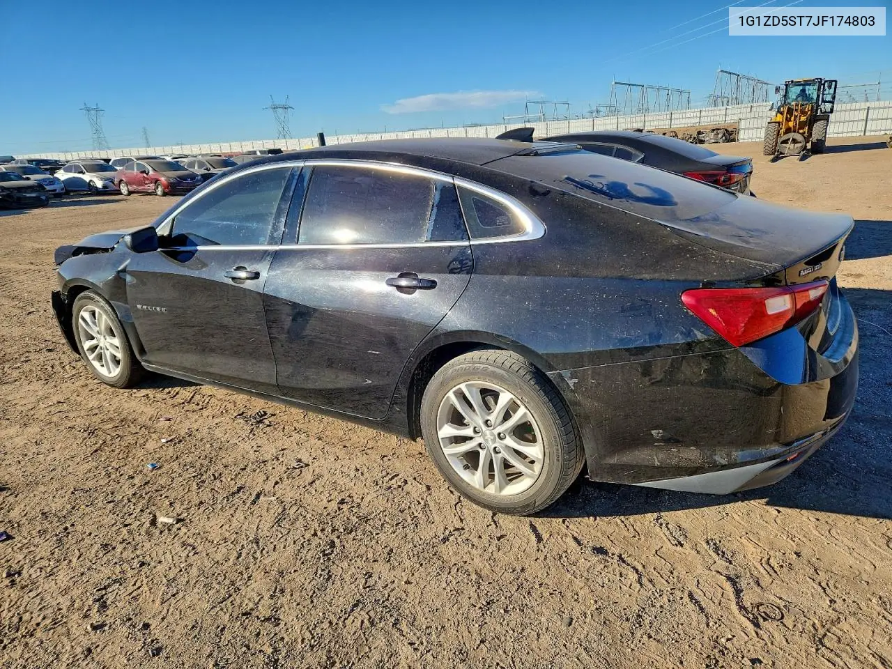 1G1ZD5ST7JF174803 2018 Chevrolet Malibu Lt