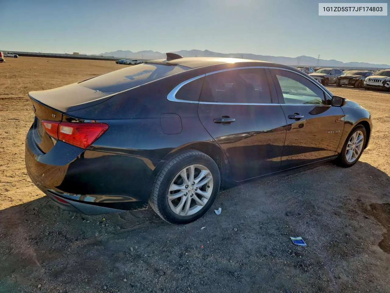 1G1ZD5ST7JF174803 2018 Chevrolet Malibu Lt