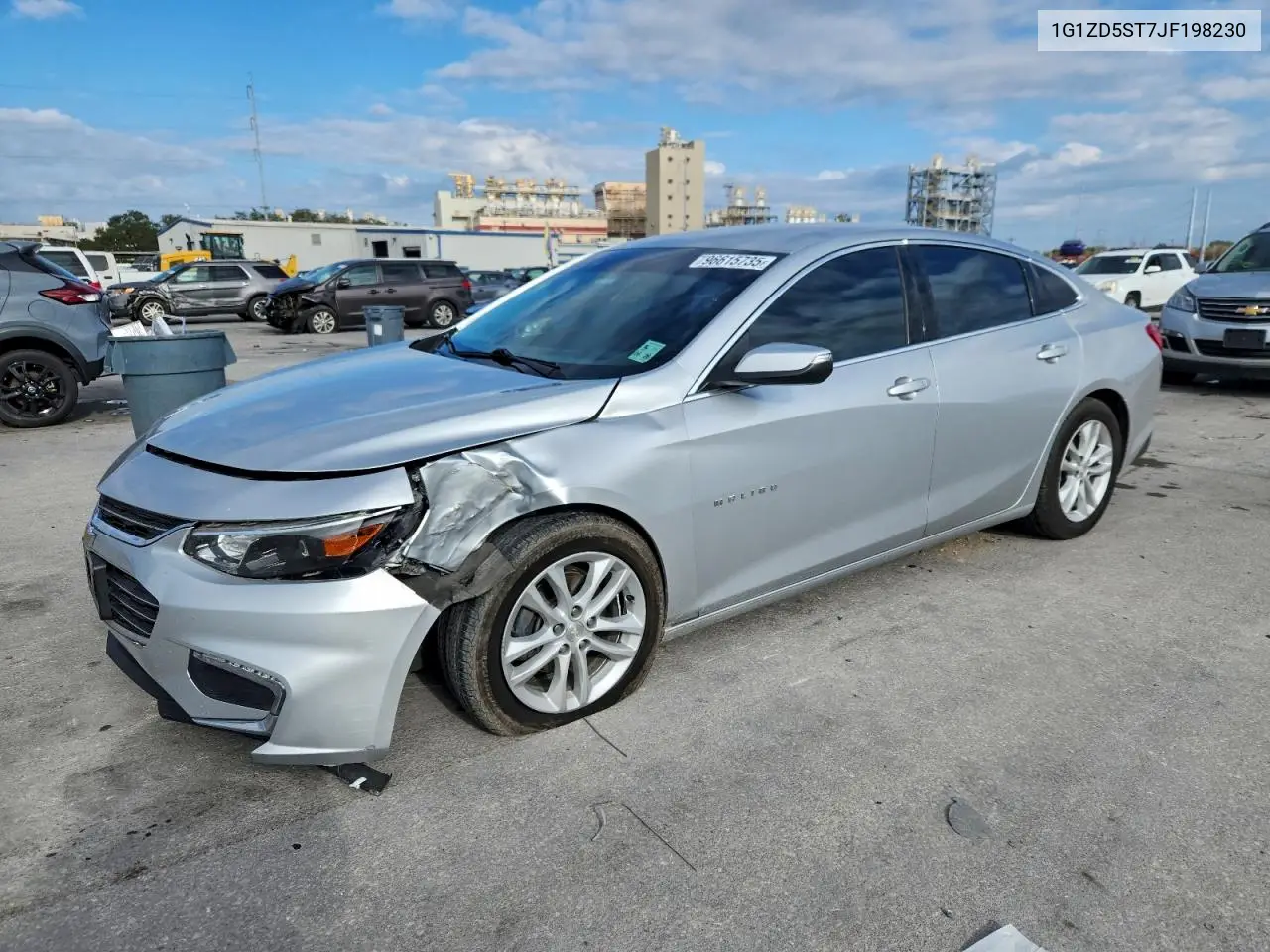 1G1ZD5ST7JF198230 2018 Chevrolet Malibu Lt