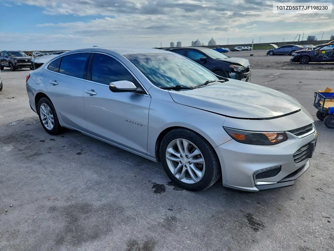 1G1ZD5ST7JF198230 2018 Chevrolet Malibu Lt