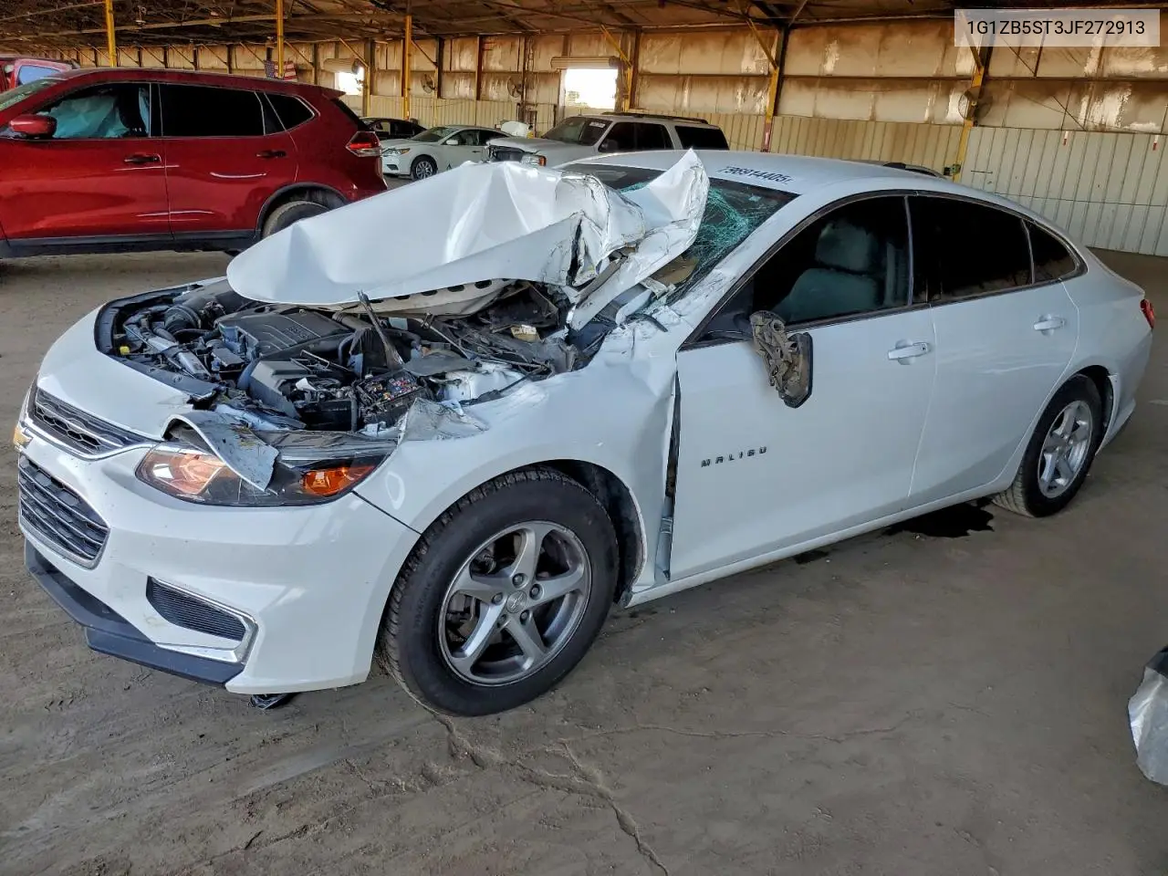 1G1ZB5ST3JF272913 2018 Chevrolet Malibu Ls