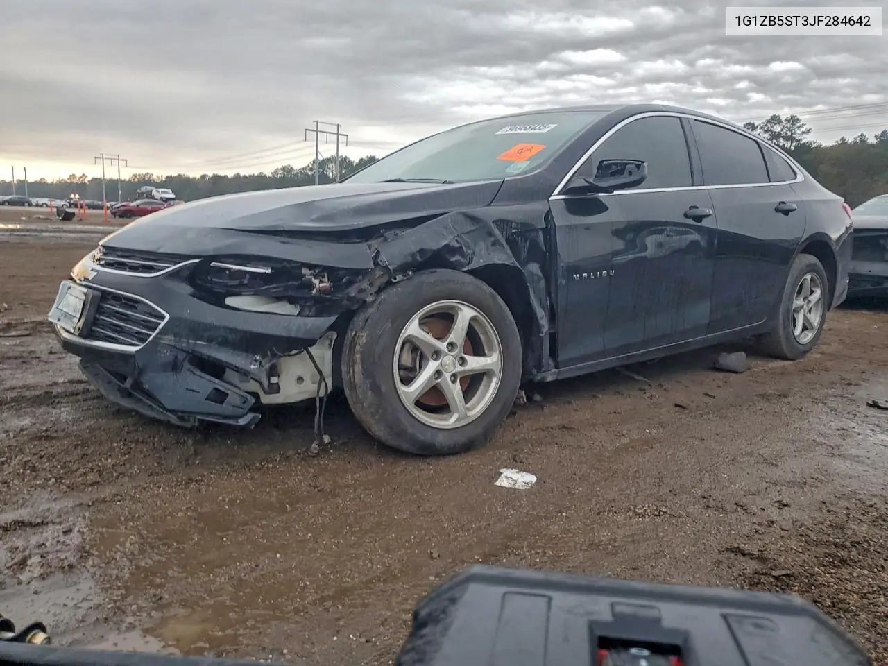 1G1ZB5ST3JF284642 2018 Chevrolet Malibu Ls
