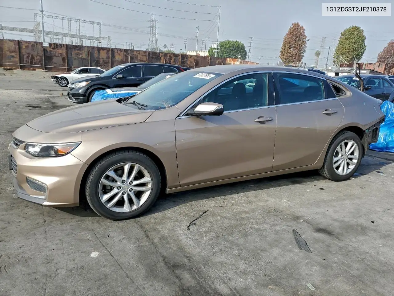 1G1ZD5ST2JF210378 2018 Chevrolet Malibu Lt