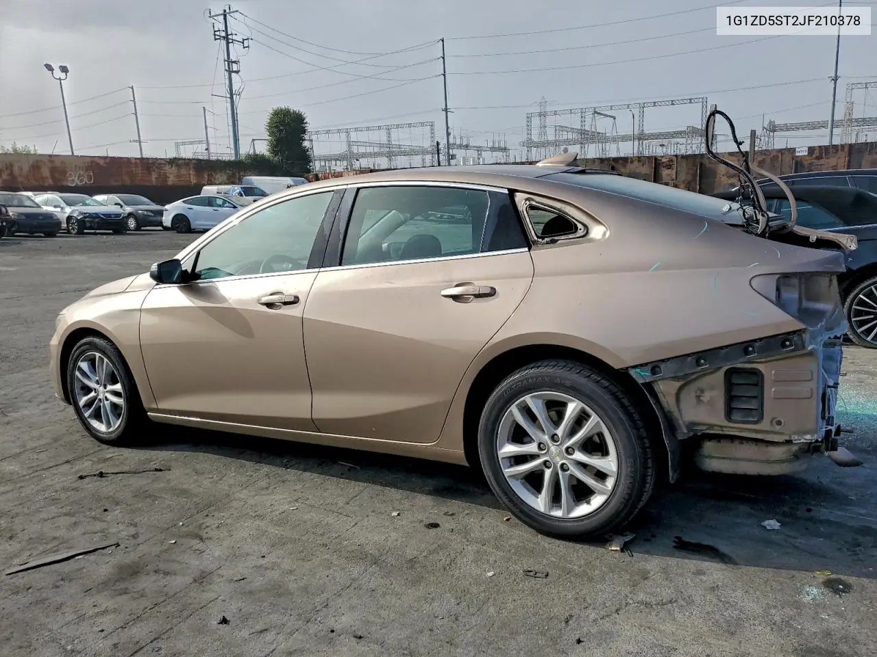 1G1ZD5ST2JF210378 2018 Chevrolet Malibu Lt