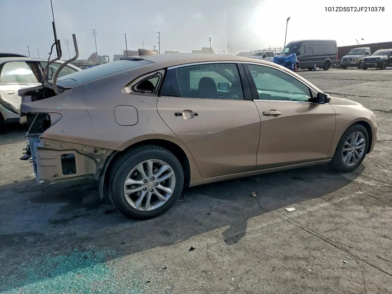 1G1ZD5ST2JF210378 2018 Chevrolet Malibu Lt