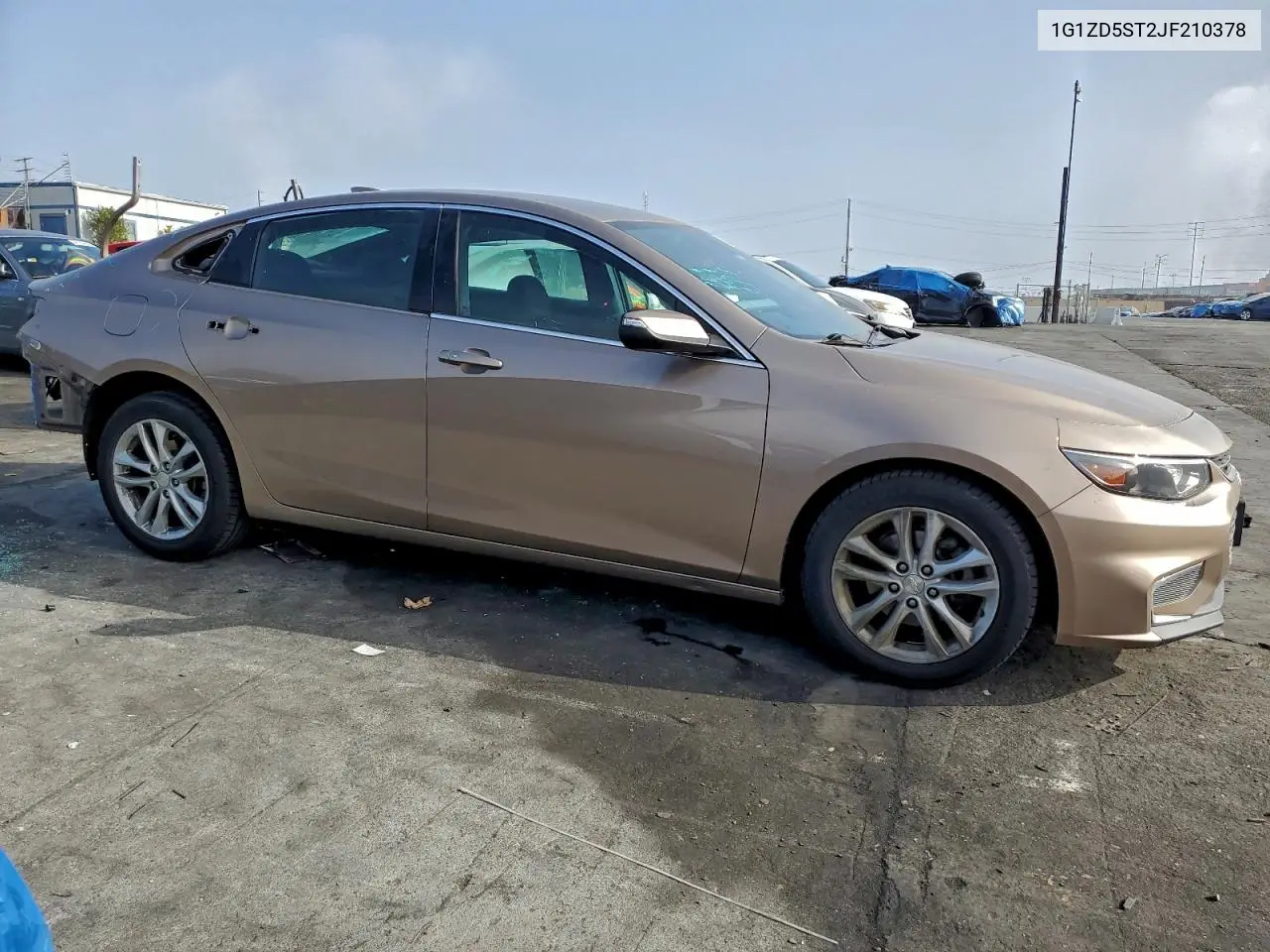 1G1ZD5ST2JF210378 2018 Chevrolet Malibu Lt